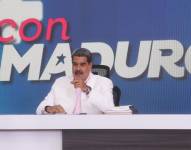 Nicolás Maduro en el Palacio de Miraflores el 4 de agosto de 2025