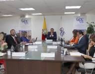 Sesión del Pleno del Consejo de Participación Ciudadana.