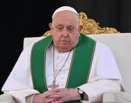 El Papa Francisco celebra la misa por el Jubileo de las Fuerzas Armadas en la Plaza de San Pedro en el Vaticano el 9 de febrero de 2025.