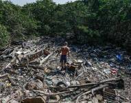 Brasil, el mayor productor y exportador mundial de carne bovina, puso en marcha en julio un programa que le permitirá rastrear la trayectoria de todas sus reses. EFE/ André Coelho / ARCHIVO.