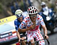 Richard Carapaz lidera la categoría de montaña.