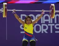 Jessica Palacios, atleta ecuatoriana.