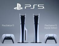 Imagen de dos nuevos modelos de PlayStation 5