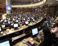 Imagen del pleno de la Asamblea Nacional este 3 de enero de 2024.