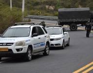 Fuerza Pública impidió que comunidades indígenas de Cayambe avancen a Quito.