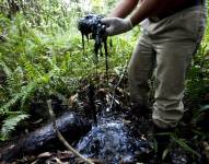 Contaminación con petróleo en Ecuador.