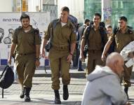 Soldados israelíes en una imagen reciente.