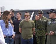 El presidente Daniel Noboa recibió en Salinas a la secretaria de Seguridad Nacional de los Estados Unidos, Kristi Noem.