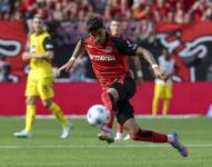 El último partido de Xabi Alonso con el Bayer Leverkusen en condició n de local.