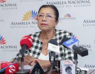 Guadalupe Llori pide al gobierno volver a mandar proyecto de ley Creando Oportunidades con cambios