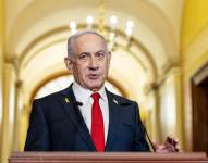 Fotografía de archivo del primer ministro de Israel, Benjamin Netanyahu.