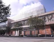 La fachada del edificio de la Asamblea Nacional, en el centro de Quito.