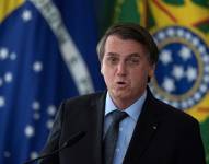 Jair Bolsonaro, presidente de Brasil.
