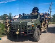 Vehículo blindado de las Fuerzas Armadas de UcraniaSBU UCRANIA10/9/2022