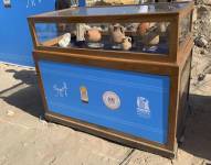 Inauguración de la nueva exposición temporal del Museo Nacional de Alejandría con estatuas hundidas durante siglos en el Mediterráneo. EFE/Pablo de Aguinaco