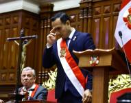 En cumplimiento con lo establecido en el artículo 115 de la Constitución Política, el titular del Parlamento, José Jerí Oré, juró como presidente de la República de Perú.