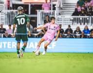 Benjamín Cremaschi en el partido contra el New York City