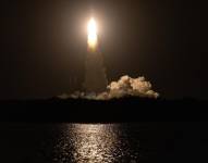 El cohete de ULA pone en órbita módulo de la NASA para aterrizar en la Luna