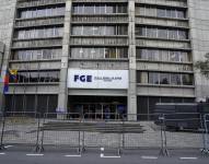 Instalaciones de la Fiscalía General del Estado, ubicada en la intersección de la calle Juan León Mera y avenida Patria, en el centro norte de Quito.