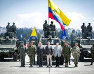El presidente Guillermo Lasso se realizó la entrega de vehículos Tácticos URAL 4x4 para las diferentes misiones de las Fuerzas Armadas.