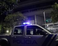 Edificio de la Corte Constitucional ubicado en el norte de Quito.