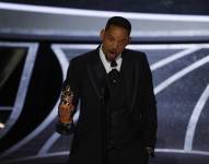 El actor estadounidense Will Smith habla en la edición 94 de los premios Óscar en el Teatro Dolby en Hollywood, Los Ángeles, California (EE.UU.), el pasado 27 de marzo de 2022. EFE/Etienne Laurent