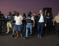 John Reimberg aseguró que todo sicario capturado será enviado a la cárcel del Encuentro, en Santa Elena.