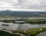 Fotografía de archivo fechada el 22 de agosto de 2023 que muestra el Canal de Panamá, en Ciudad de Panamá.