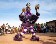 Baile Zauli, típico de Costa de Marfil