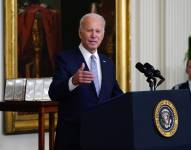 Foto de archivo del presidente de EE.UU. Joe Biden. EFE/EPA/WILL OLIVER