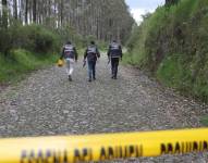 Agentes de la Policía y la Fiscalía aún recaban evidencias sobre el asesinato de 'Don Naza' en Quito.