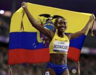 Kiara Rodríguez, atleta ecuatoriana.