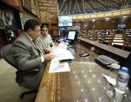 El presidente de la Asamblea, Virgilio Saquicela, convocó al pleno de la Asamblea.