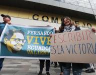 Plantón del 27 de junio en los exteriores del Complejo Judicial Norte