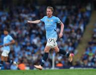 Kevin De Bruyne jugó su último partido con el Manchester City en el Etihad Stadium.