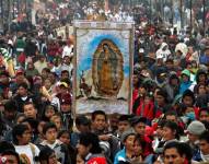 Celebración a la Virgen de Guadalupe
