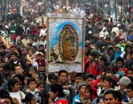 Celebración a la Virgen de Guadalupe