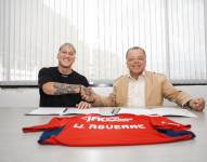 Washington Aguerre fue anunciado por su nuevo equipo.