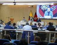 Sesión extraordinaria del Consejo Metropolitano de Quito.