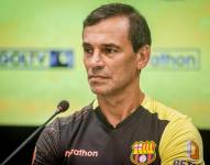 Fabián Bustos, director técnico argentino de Barcelona SC.