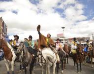 El Paseo del Chagra es un desfile tradicional de Machachi, en el sur de Quito.