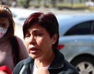 Elizabeth Otavalo exige respuestas en el caso de su hija.