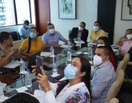 En sesión de Concejo el alcalde Carlos German y los concejales analizaron los últimos índices de inseguridad que enfrenta cantón.