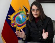 Fotografía de archivo en la que se registró a la ministra de Salud de Ecuador, Ximena Garzón, quien manifestó que hasta el momento se conoce que la enfermedad podría ser transmitida por vía feco-oral o mediante el consumo de alimentos sin el aseo necesario. EFE/José Jácome