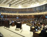 Pleno de la Asamblea Nacional en sesión del pleno.