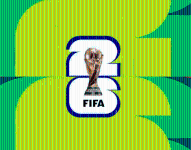 El logotipo de la edición número 23 de la Copa del Mundo