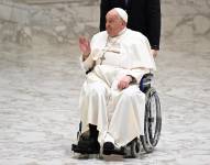 El papa Francisco está ingresado en un hospital de Roma aquejado de neumonía bilateral. EFE/EPA/MAURIZIO BRAMBATTI