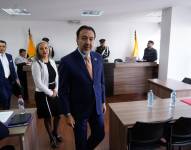 26 de agosto del 2025. Pabel Muñoz, alcalde de Quito, en la audiencia en la Corte Provincial de Pichincha.