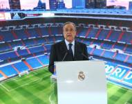 Florentino Pérez, presidente del Real Madrid.