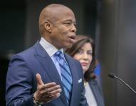 El alcalde de Nueva York, Eric Adams, este 27 de enero de 2023.